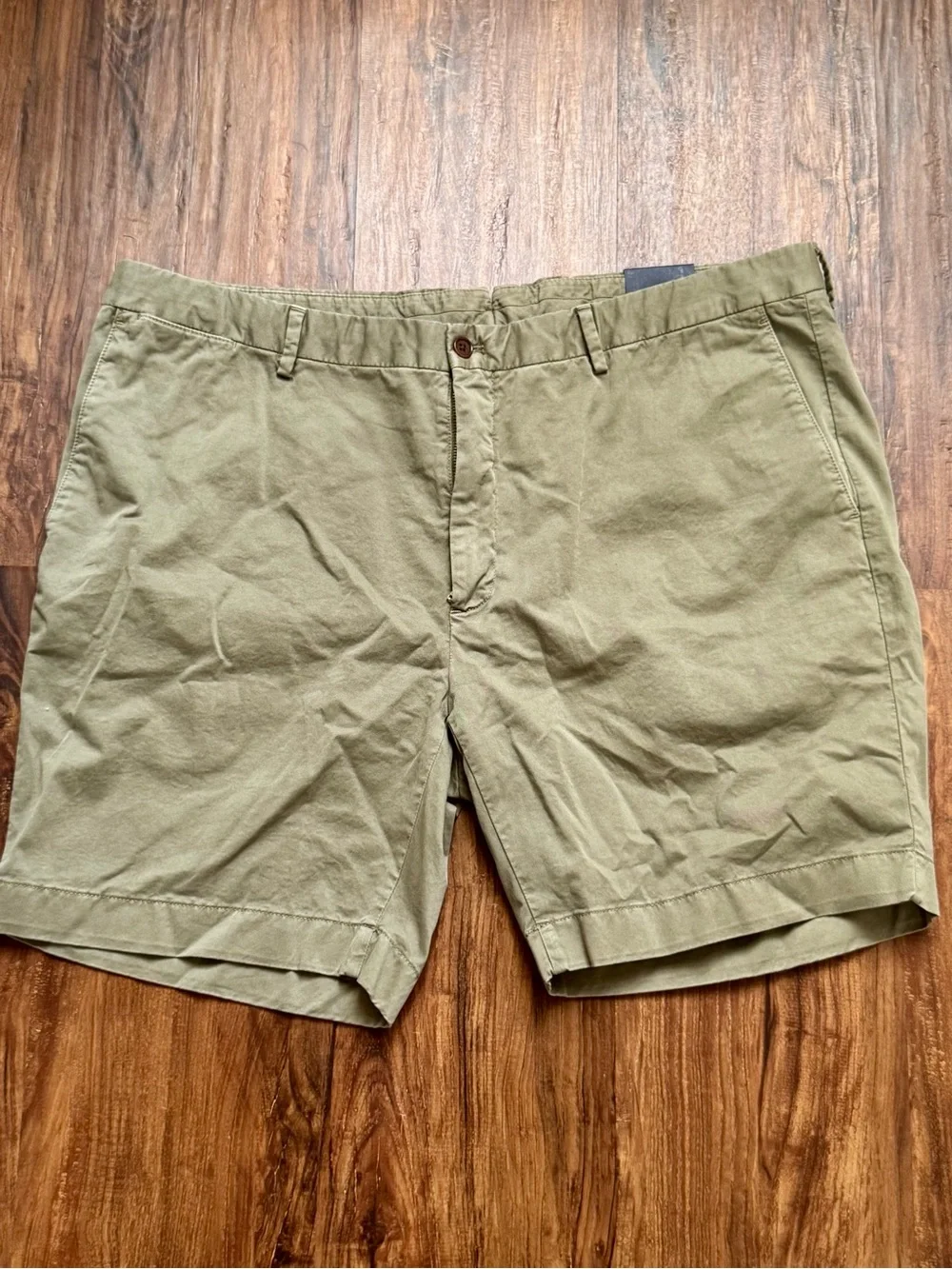 Ledbury Richmond Men's Olive Green Chino Shorts, Size 40
